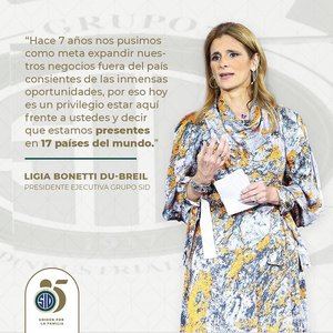 Ligia Bonetti presenta a RD como exportador de calidad frente a Supermercados de EU