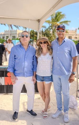 Fernando Hazoury, Mara Dimitrova y Félix Sánchez.