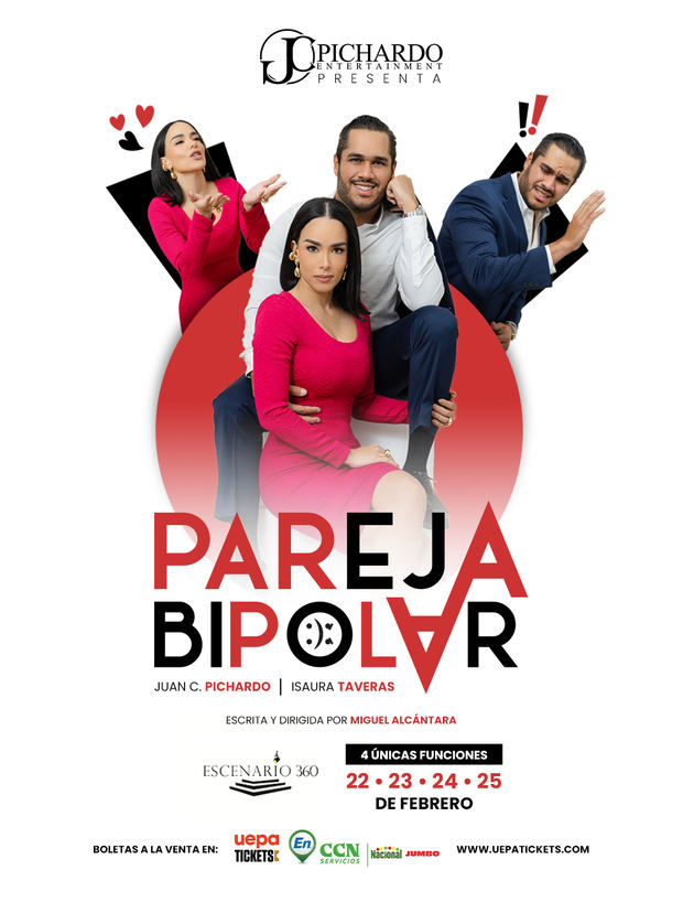 
'Pareja Bipolar” con Juan Carlos Pichardo e Isaura Taveras.