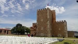 Fortaleza de Santo Domingo se viste de gala para celebrar el 154 aniversario de la Guerra de Restauración
