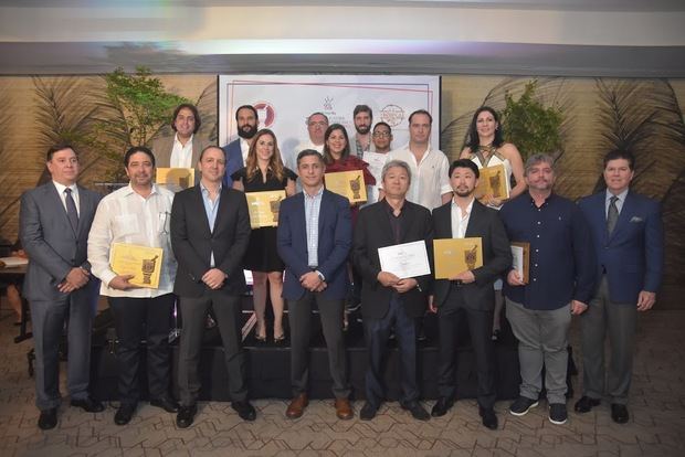 Ganadores de los 10 Mejores Restaurantes de Santo Domingo 2018.