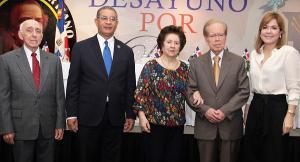 Duartianos reconocen a Fundación Corripio y Herrera Miniño en "Desayuno por la Patria”
