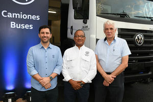 Alberto Borges, Yunior Peña y Paulo Kramer.