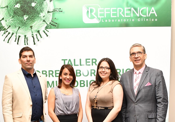 Andy Caraballo, Carmen Sarah Mota, Joana Bacalhau y Carlos Rodríguez