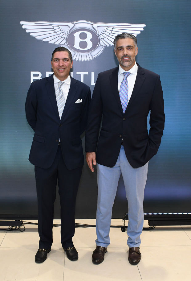 Benjamín Paiewonsky y Alexander Gutiérrez.