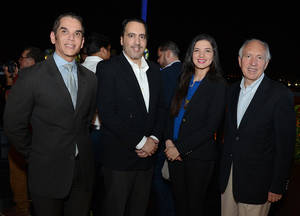José Martín Morillo, Alejandro Alonso, Eva Mancebo y Carlos Alonzo. 