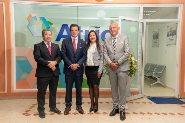 Juan José Guerrero, Rafael Cedeño Camacho, Jennifer Ramírez y Reny Díaz.