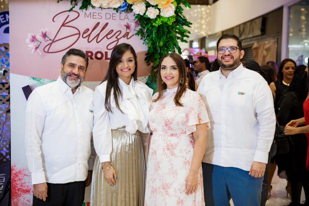 Vinicio Curiel, Johanna Henríquez, Joan Patricia Landolfi y Rafael Mejía.