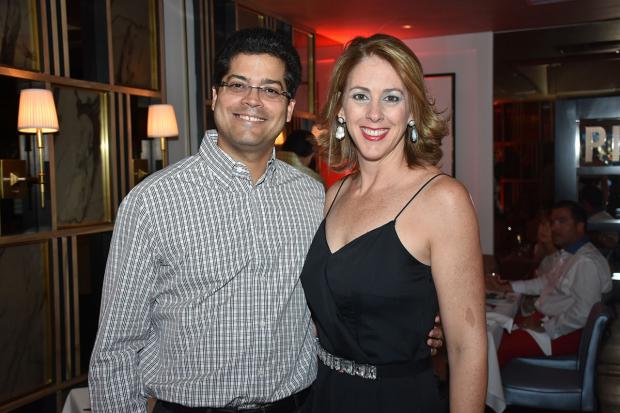 Rafael Izquierdo y Gina Saleta.