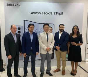 Claro y Samsung presentan los nuevos Galaxy Z Flip5 y Galaxy Z Fold5.