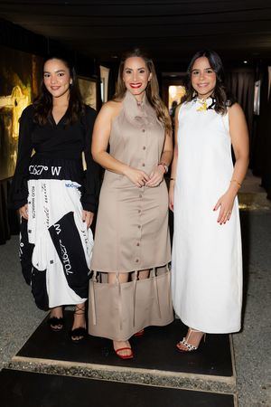 Isabel Cortorreal, Karina Cortorreal y Maria Jose Espaillat.