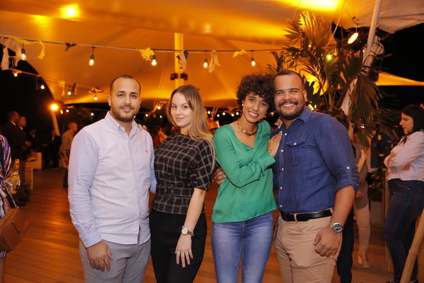 Maikel Galende, Ainhoa Montes, Ada Bernal y Willy Rodríguez.