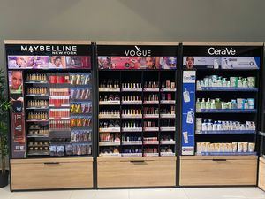 Nuevas categorías, como son: Maquillaje y Dermatológico (Maybelline, New York, Vogue y CeraVe).