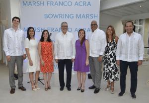 Marsh Franco Acra ofrece cóctel a reaseguradores internacionales 
