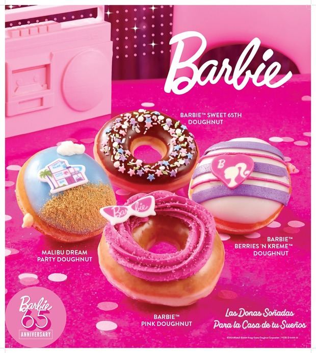Set de de donas colección 65 aniversario  Barbie™  edición limitadas 
