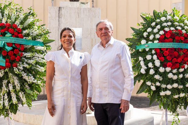 Paola Aimée Plá Puello, subdirectora general del IDAC, en representación del director general, Igor Rodríguez y el Excelentísimo señor Embajador de México, Carlos Miguel Aysa González.