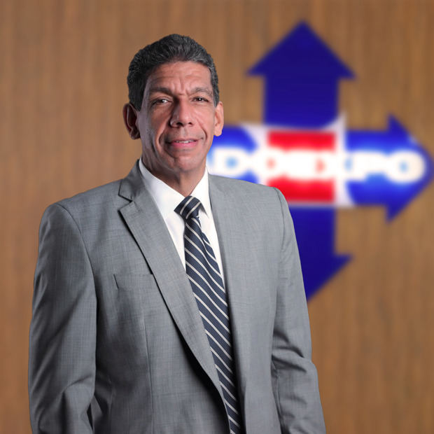 El presidente de ADOEXPO, Karel Castillo.