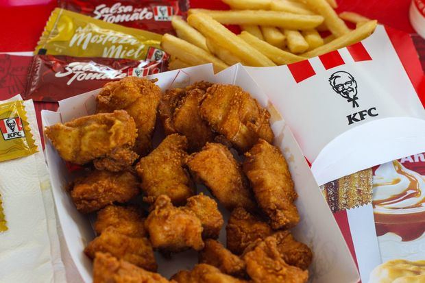 Los nuevos Nuggets de la cadena internacional de restaurantes KFC.