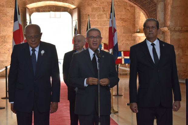 Wilson Gómez, Manuel Rodríguez Grullón y Jacinto Pichardo.