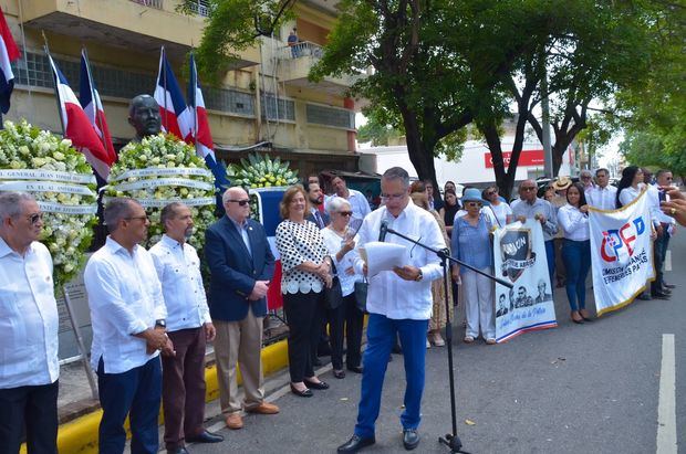 Juan Tomás García Díaz, de la Fundación Héroes del 30 de Mayo.