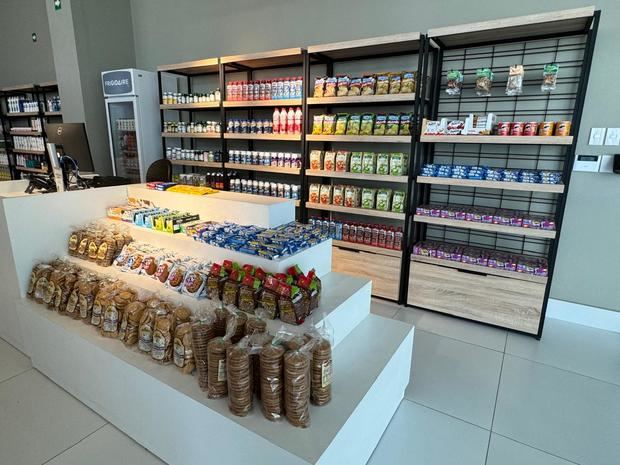 Sección de  variedad  vitaminas y nutrición.
