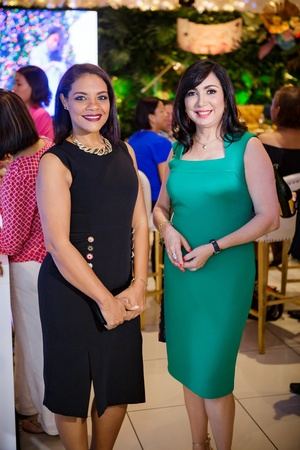 Wendy Lizardo y Margarita Ceballos.