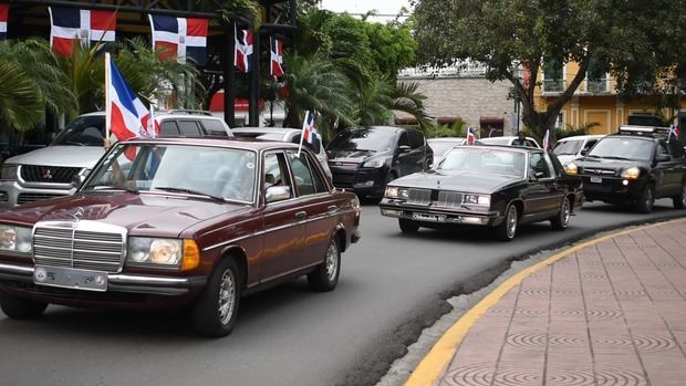 Aspecto de la edición anterior de la “Caravana por la Patria”.