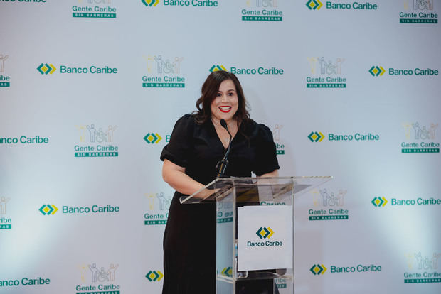La vicepresidenta de talento, cultura y procesos de Banco Caribe, Francesca Luna.