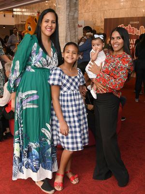 Isaura Valdez, Guilian Fernández,  Jennifer De Sanctis y Sienna Piña.