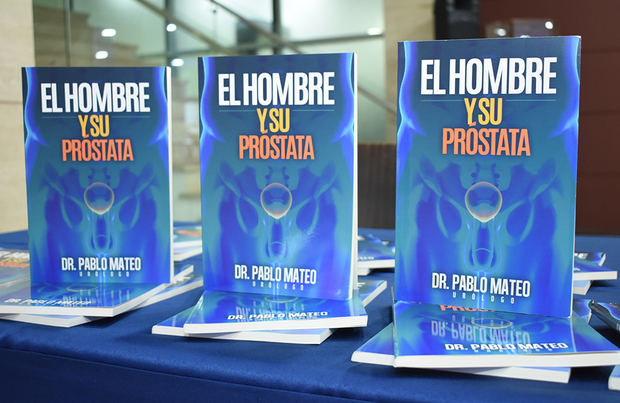 Set del libro “El hombre y su Próstata”, autoría del Dr. Urólogo  Pablo Mateo.