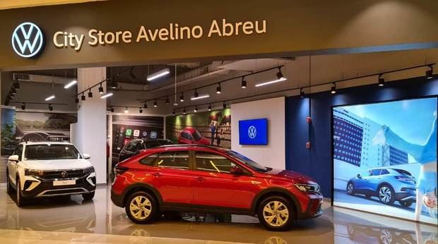  Vista parcial City Store Volkswagen en Downtown Center.