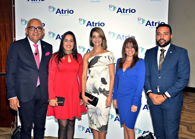 Reny Díaz, Yennifer Ramírez, Heidy Genao, Greily López y Elvis Ramón.