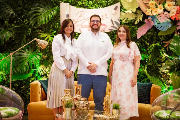 Johanna Henríquez, Rafael Mejía y Joan Patricia Landolfi.