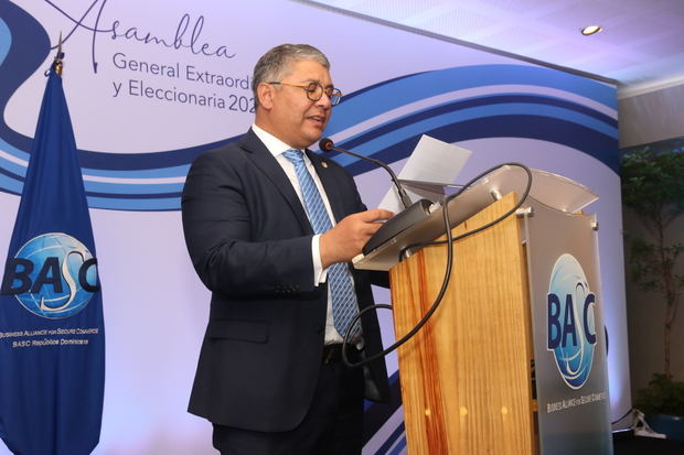 Horacio Lomba, nuevo presidente de BASC Dominicana.