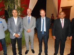  Embajador de Francia agasaja misiones internacionales que participan en seminario ALCORCA