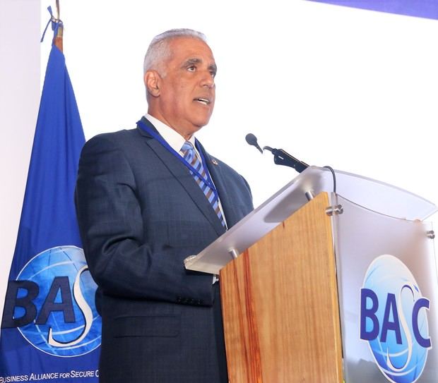 El presidente de BASC-RD, Armando Rivas.