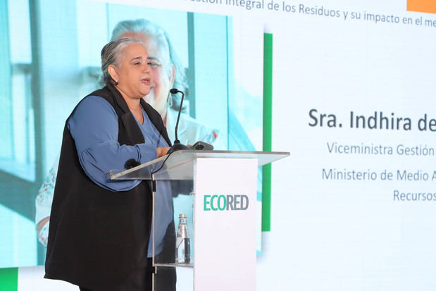 Indhira de Jesús, viceministra de gestión ambiental del Ministerio de Medio Ambiente y Recursos Naturales.