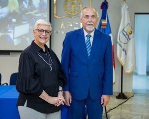 María Isabel Sánchez y Carlos Sangiovanny.