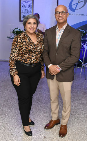 Mirla Troncoso y Virgilio Heredia.