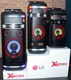 LG presentó su moderna y renovada línea de audio X-BOOM
