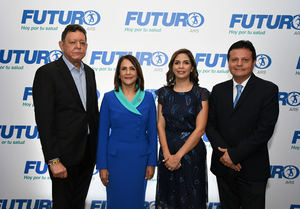 Miguel Rivera, Leyda Rivera, Beatriz Berroa y Luis Giacometti.