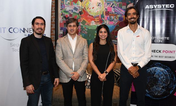 Alexbry Fernández, Raymond Marcelino, Eliana Wessin y Manuel Rodríguez.