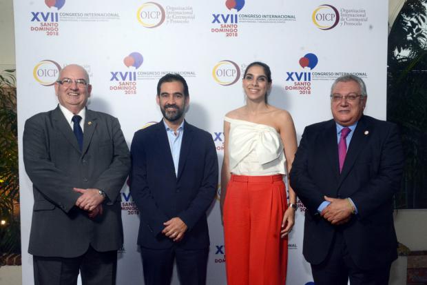 Herminio González, Jorge Urgal, Miriam Michelén y Gerardo Correas. 