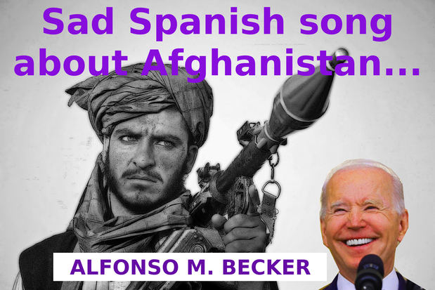 Sad Spanish song about Afghanistan...