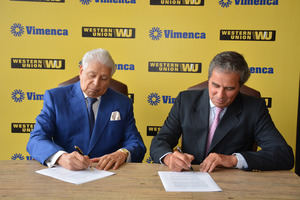 Western Union renueva su relación de 29 años con Vimenca 