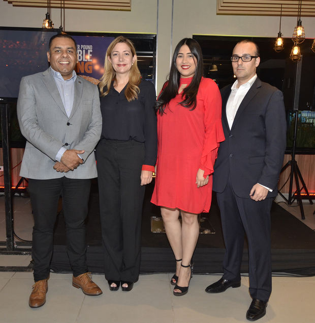 Octavio Callejas, Isabel Turull, Alexandra Bodden y David García.