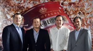 Realizan Drunch Piper Heidsieck 2017 con motivo de la visita de Phillipe Bourrat