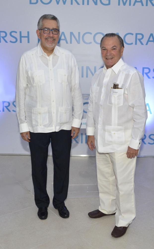 Enrique Valdez y Frank Rainieri.