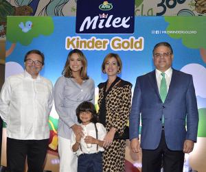Presentan nueva campaña Fuerzas para Crecer de Milex Kinder Gold