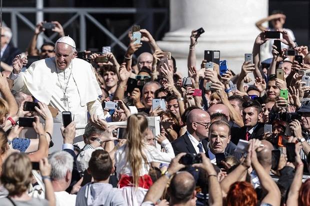 El papa Francisco. 